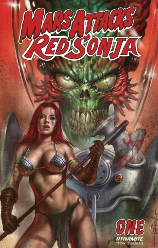 Mars Attacks/Red Sonja #1 cover