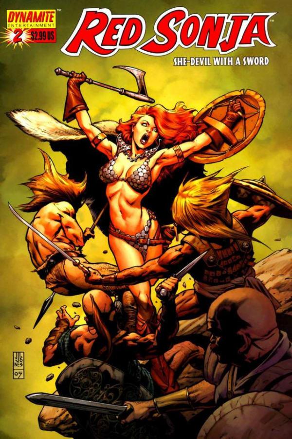 Red Sonja #2 cover