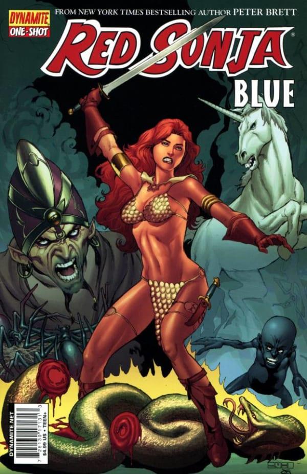 Red Sonja: Blue #1 cover
