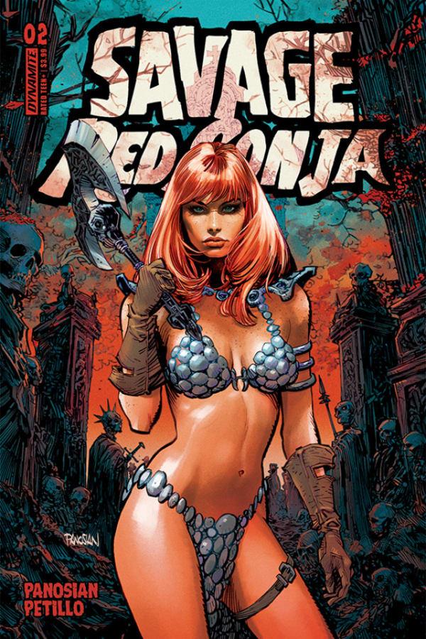 Savage Red Sonja #2 cover