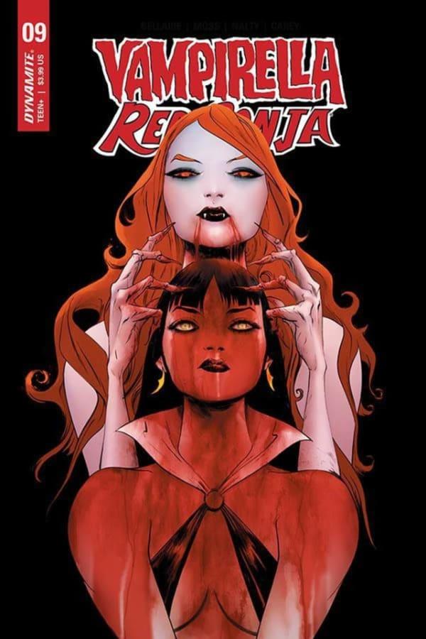 Vampirella/Red Sonja #9 cover