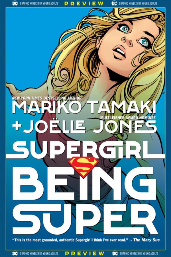 DC Graphic Novels for Young Adults Sneak Previews: Supergirl: Being Super #1 cover