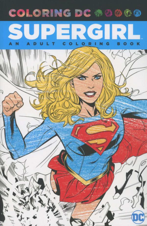 Supergirl: An Adult Coloring Book