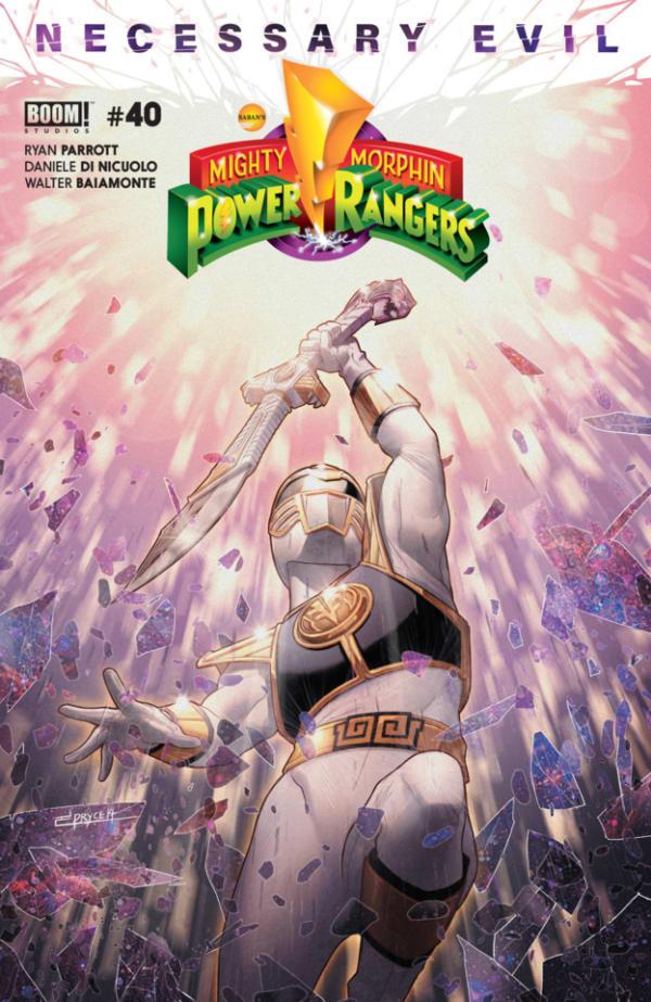 Mighty Morphin Power Rangers #40 cover