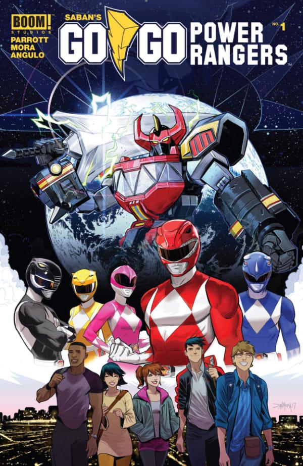 Saban's Go Go Power Rangers #1 cover