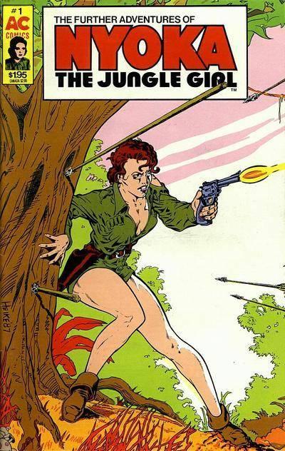 The Further Adventures of Nyoka the Jungle Girl #1 cover