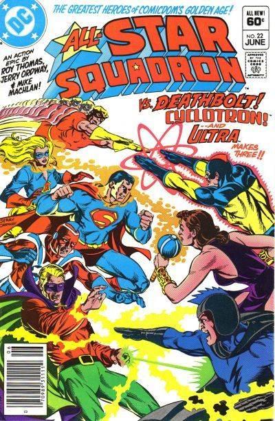 All-Star Squadron #22 cover