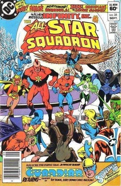 All-Star Squadron #25 cover