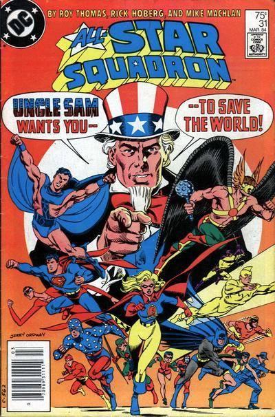 All-Star Squadron #31 cover