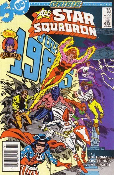 All-Star Squadron #55 cover