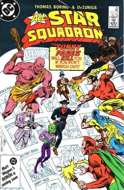 All-Star Squadron #64 cover