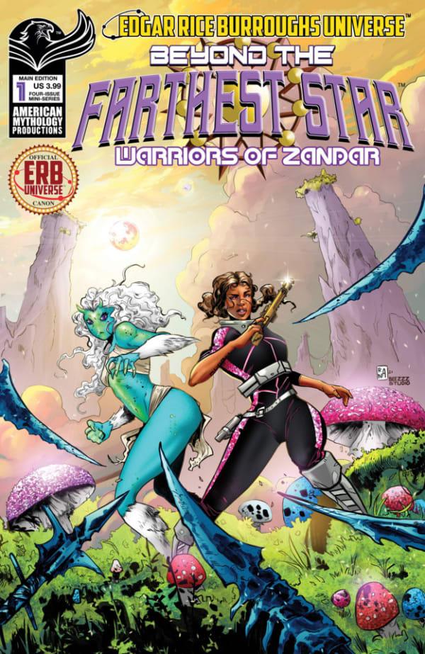 Beyond the Farthest Star: Warriors of Zandar #1 cover