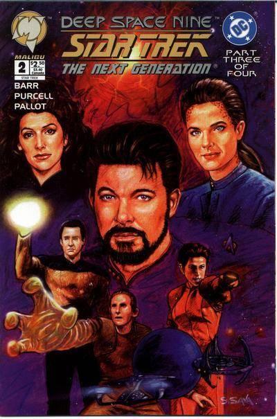 Star Trek: Deep Space Nine/The Next Generation #2 cover