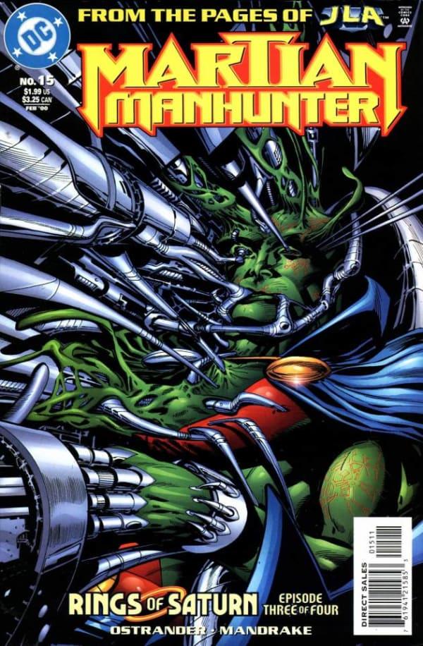 Martian Manhunter #15 cover