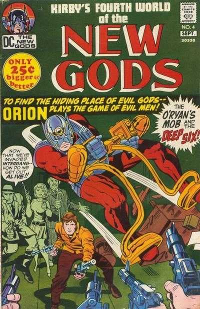 The New Gods #4 cover