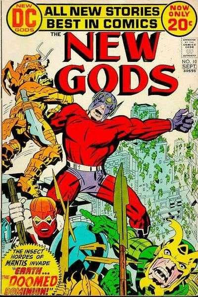 The New Gods #10 cover