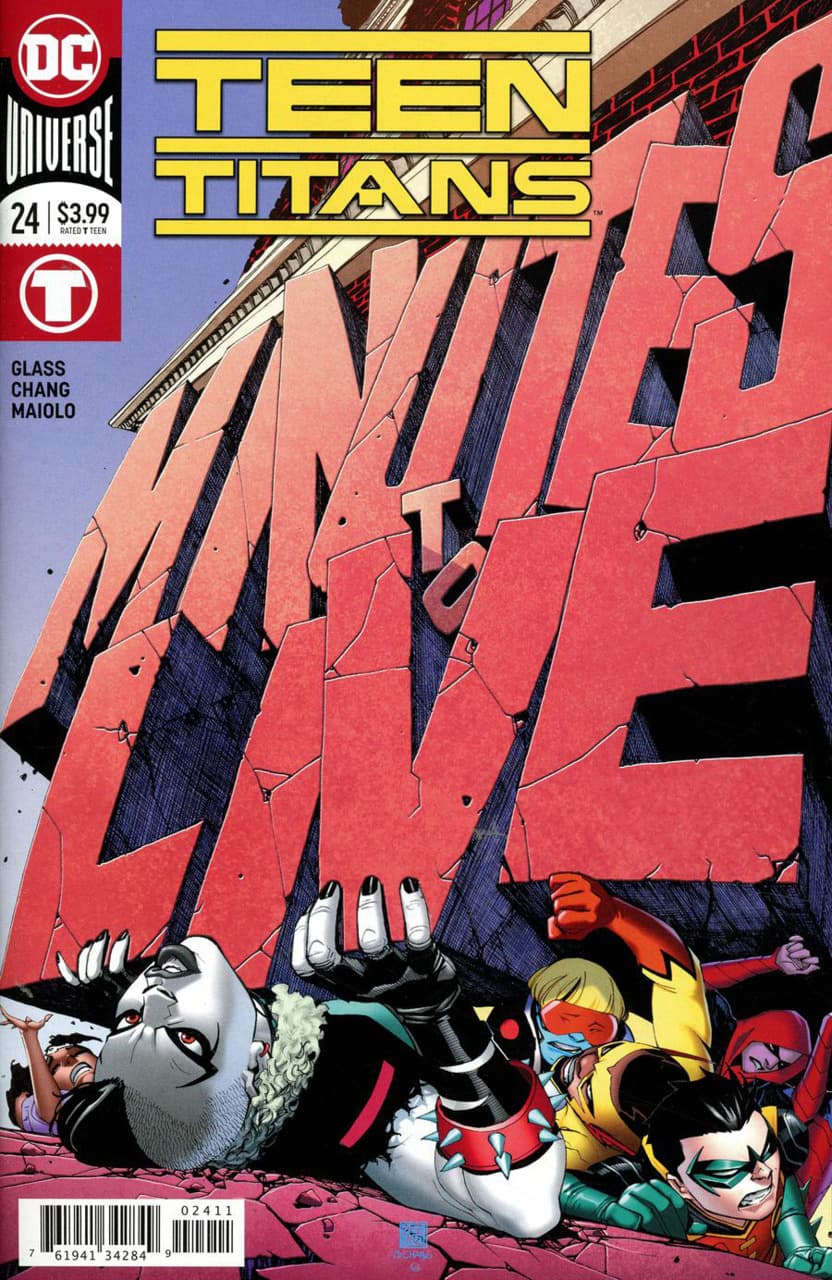 Teen Titans #24 cover