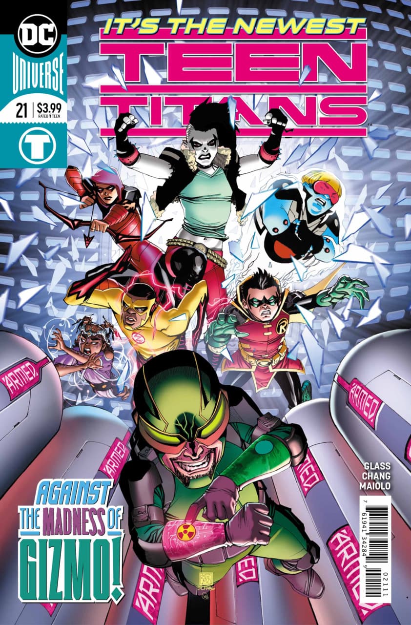 Teen Titans #21 cover