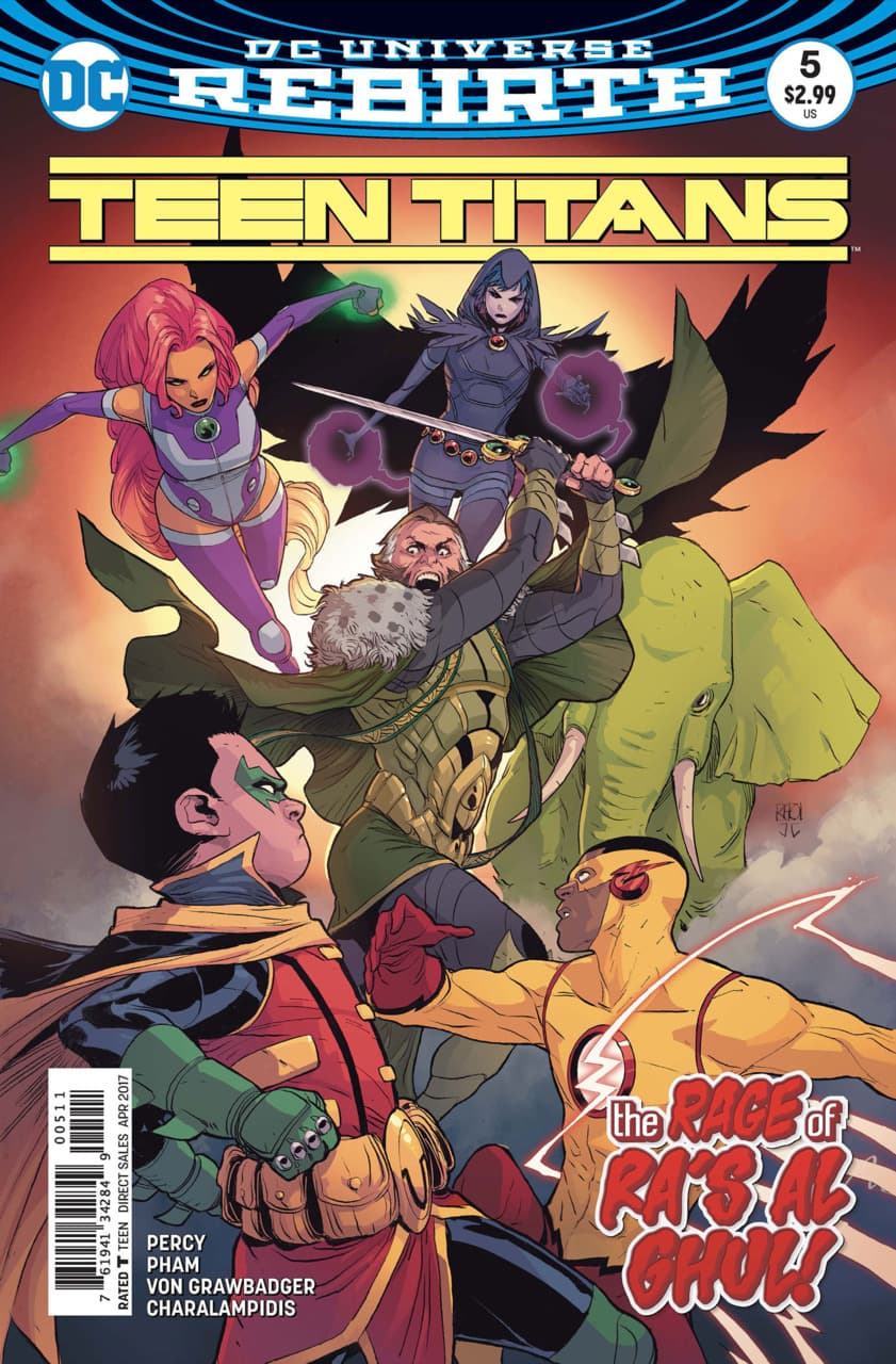 Teen Titans #5 cover