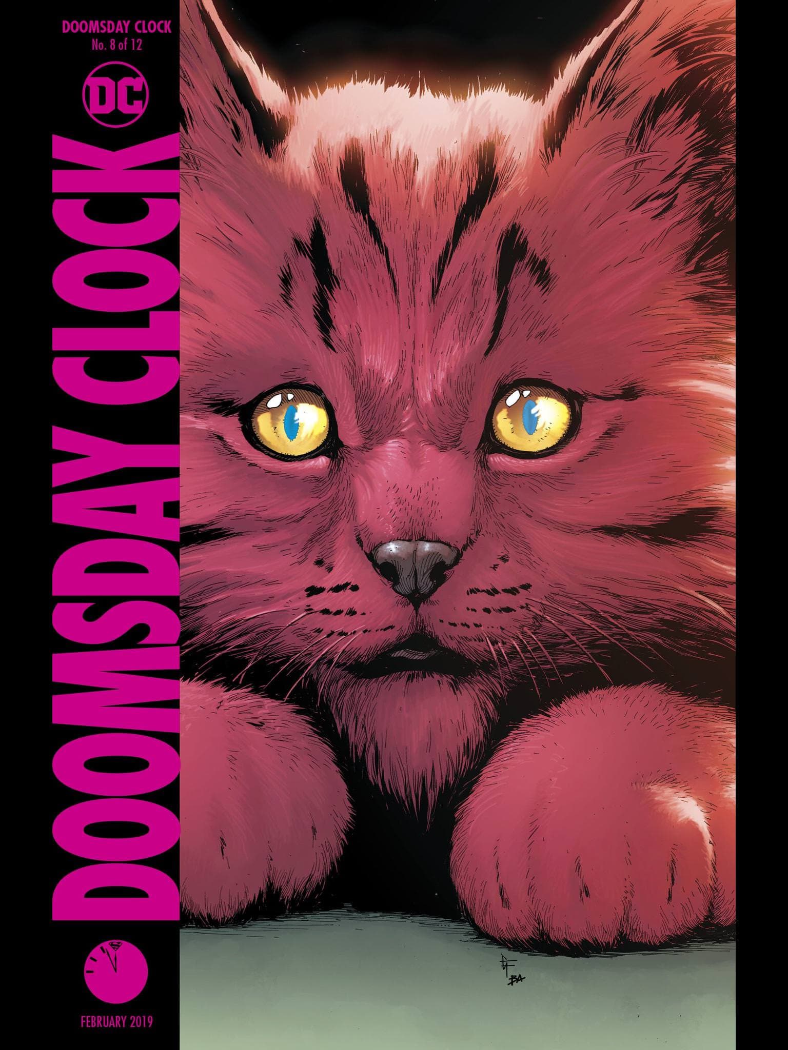 Doomsday Clock #8 cover