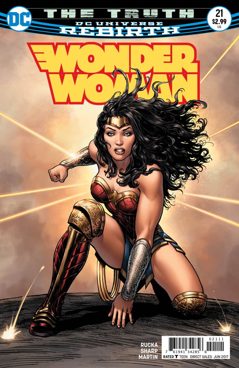 Wonder Woman #21 cover