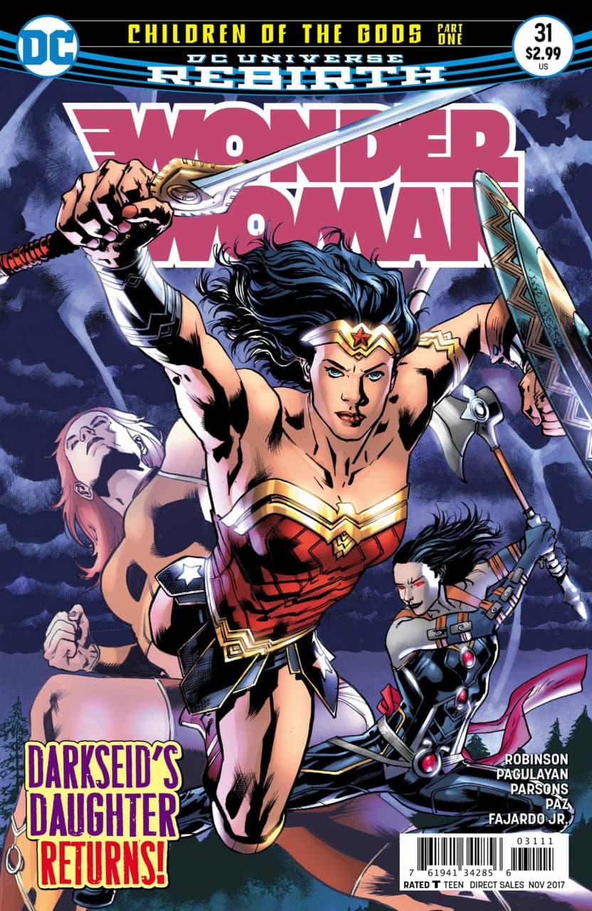 Wonder Woman #31 cover