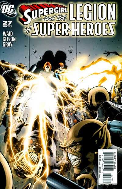 Supergirl and the Legion of Super-Heroes #27 cover