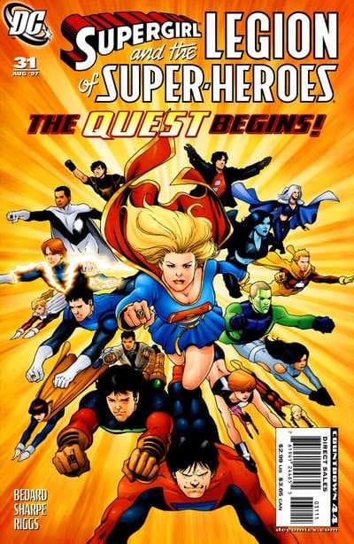 Supergirl and the Legion of Super-Heroes #31 cover
