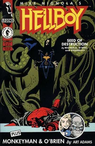 Hellboy: Seed of Destruction #3 cover