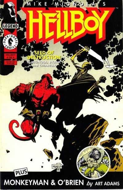 Hellboy: Seed of Destruction #4 cover