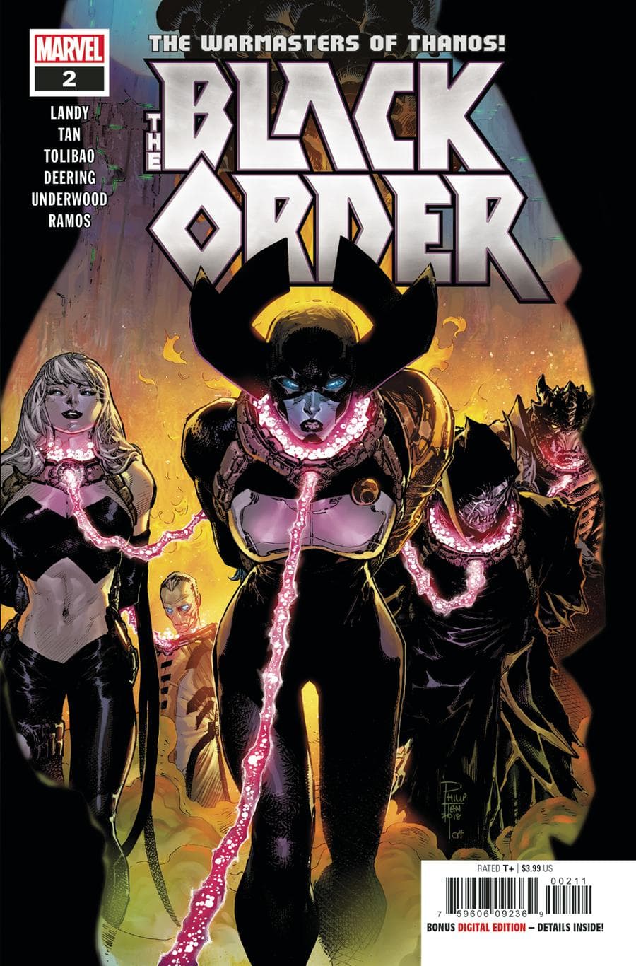 Black Order #2 cover