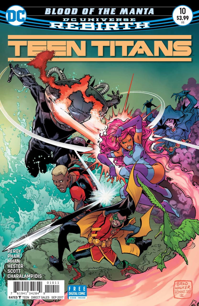 Teen Titans #10 cover