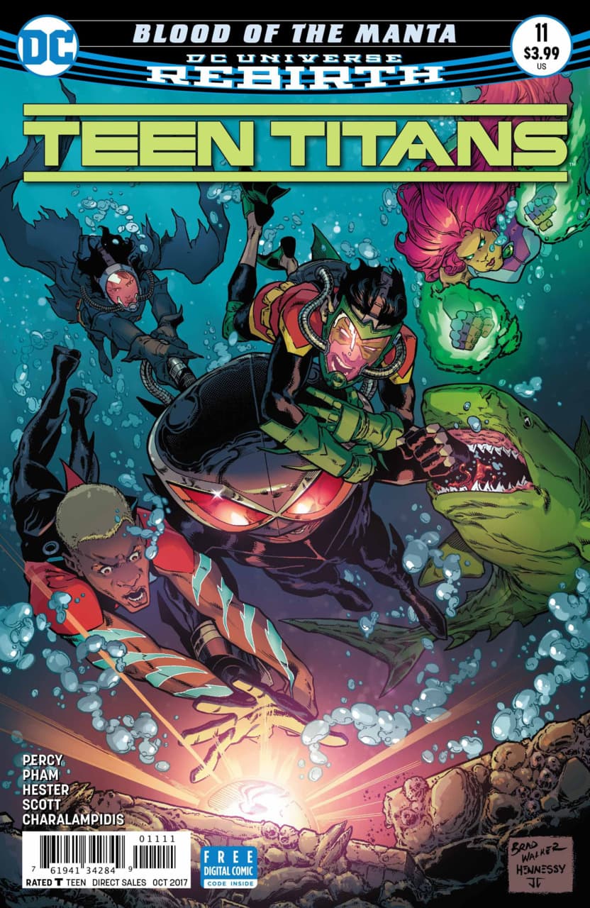 Teen Titans #11 cover