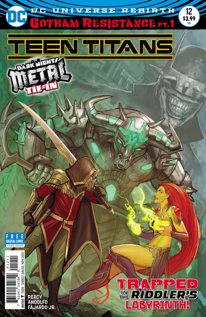 Teen Titans #12 cover