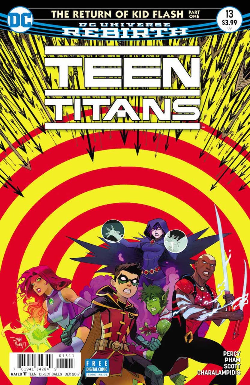 Teen Titans #13 cover