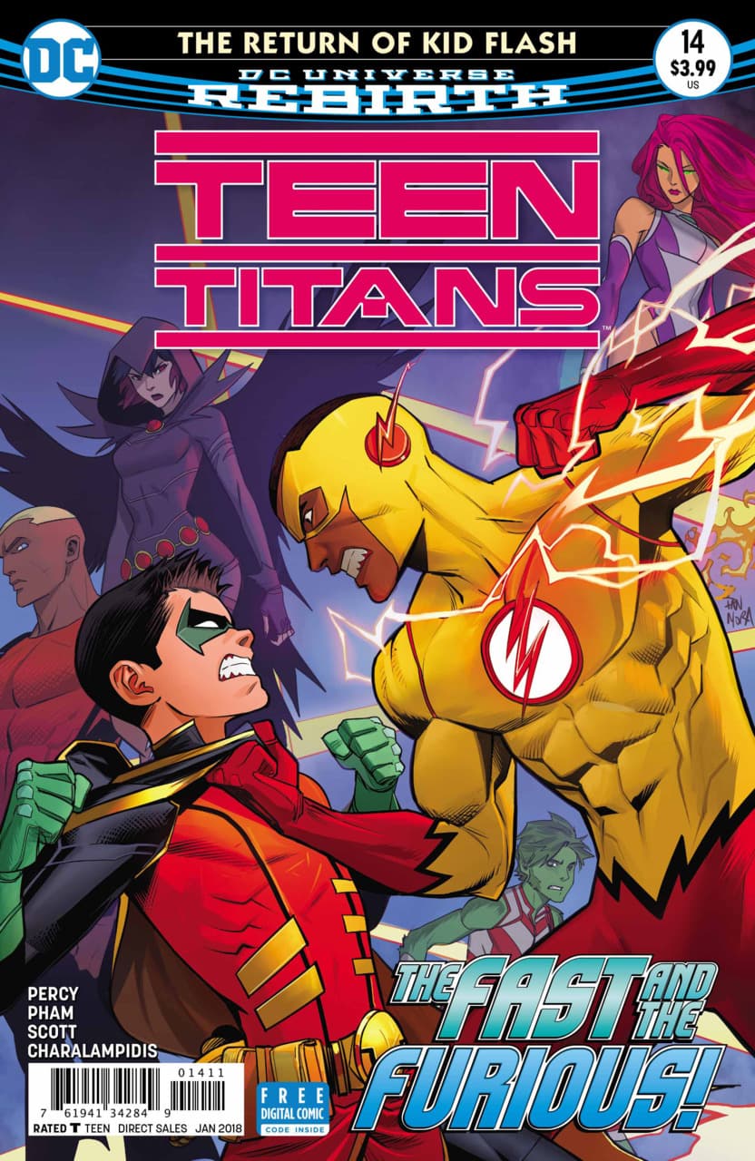 Teen Titans #14 cover