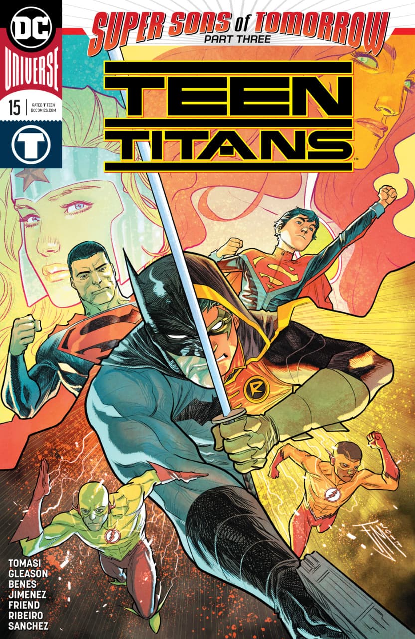 Teen Titans #15 cover