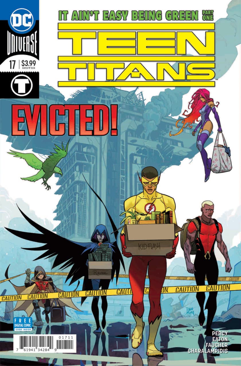 Teen Titans #17 cover