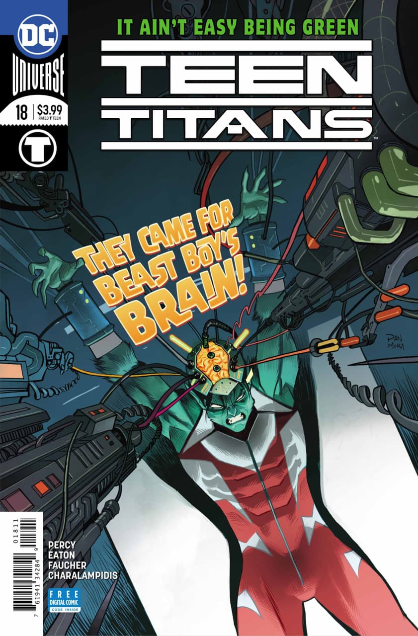Teen Titans #18 cover
