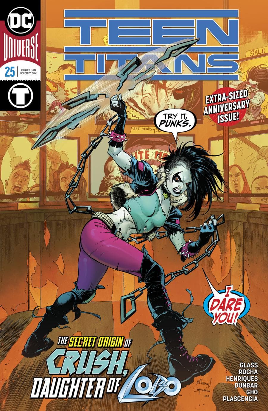 Teen Titans #25 cover