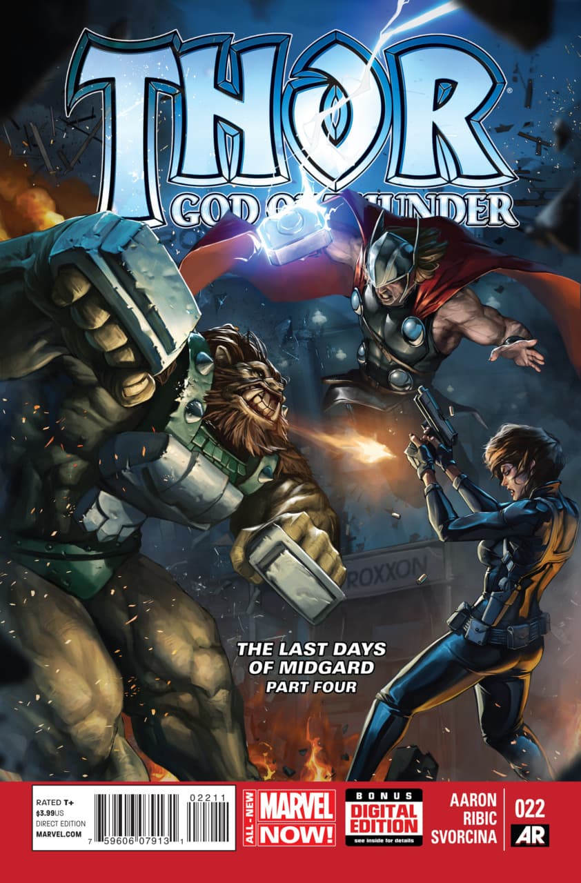 Thor: God of Thunder #22 cover