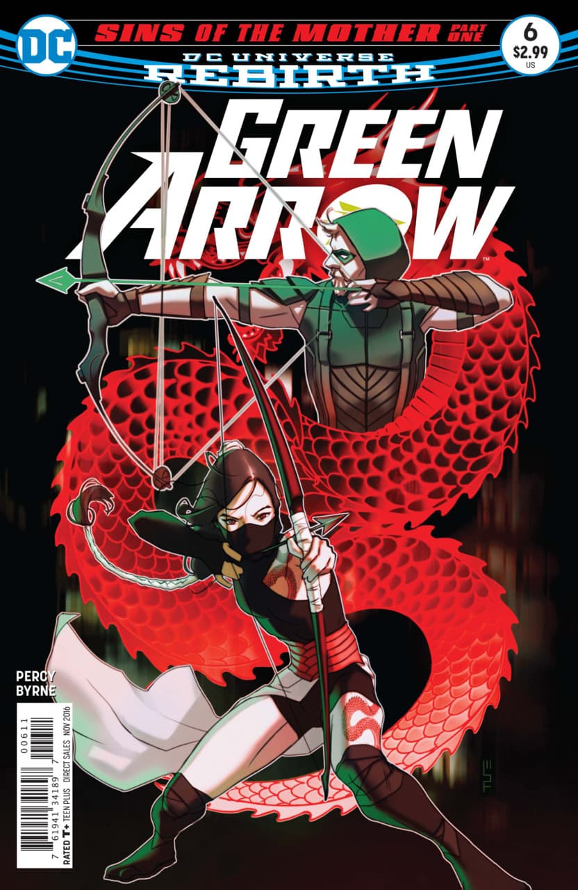 Green Arrow #6 cover