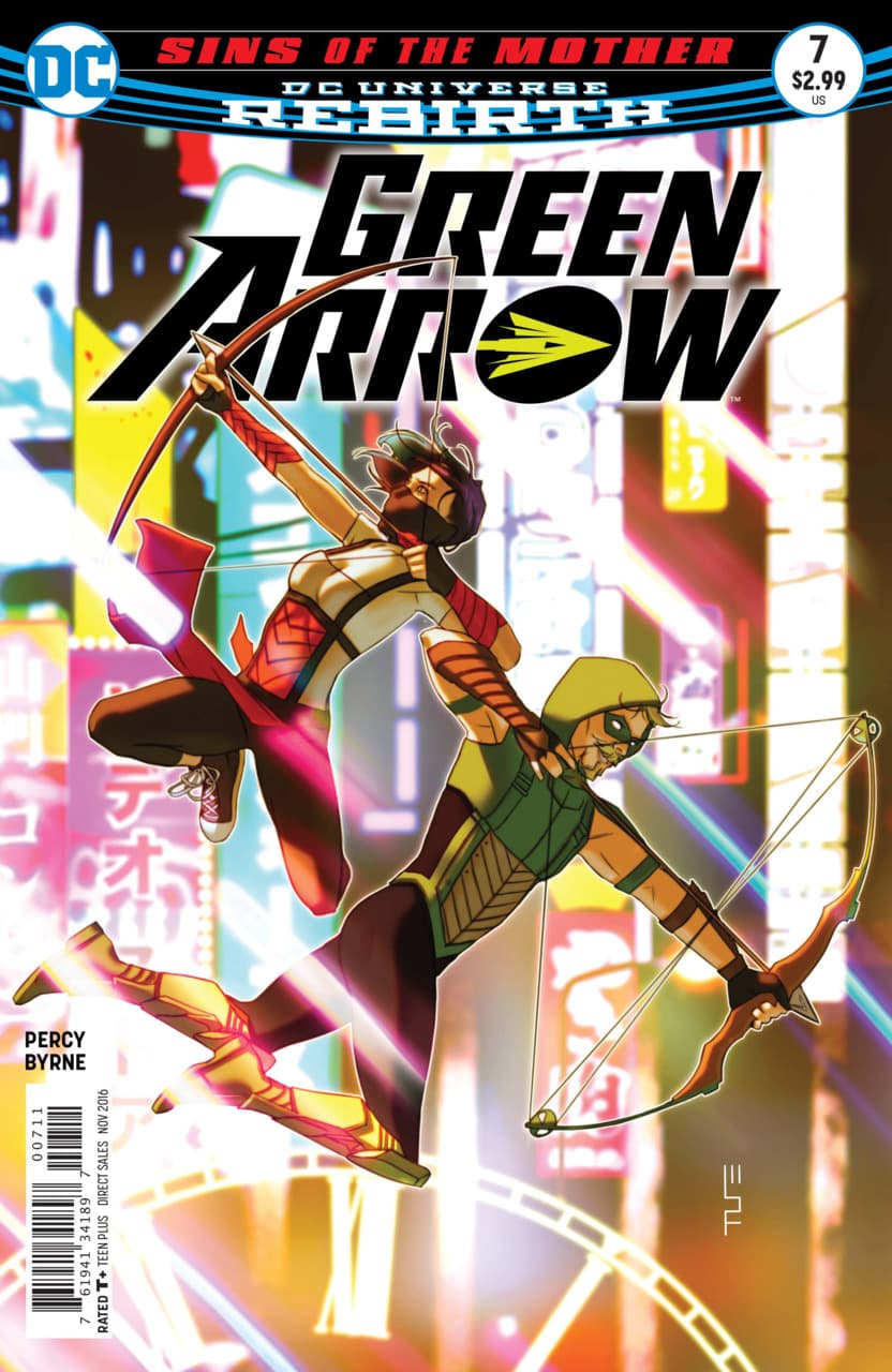 Green Arrow #7 cover