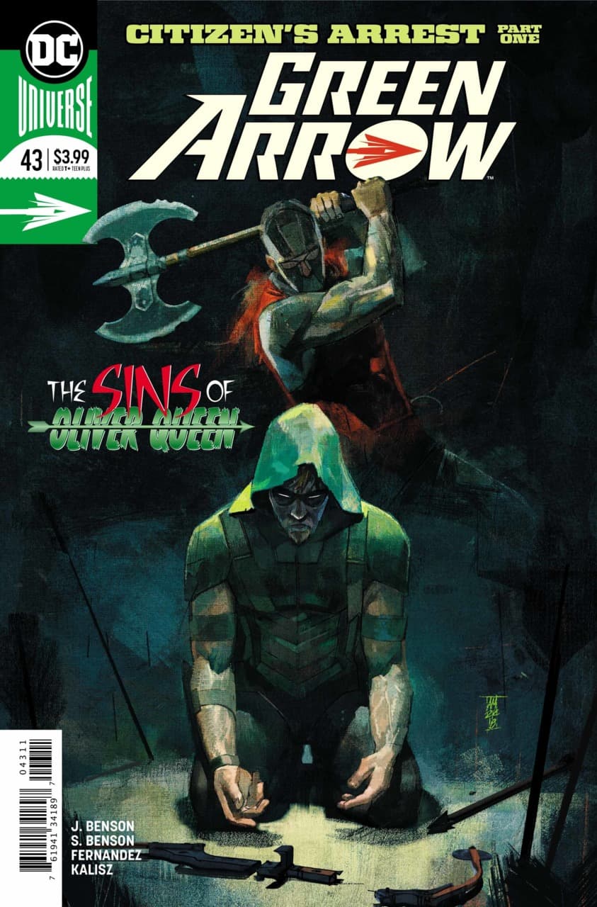 Green Arrow #43 cover