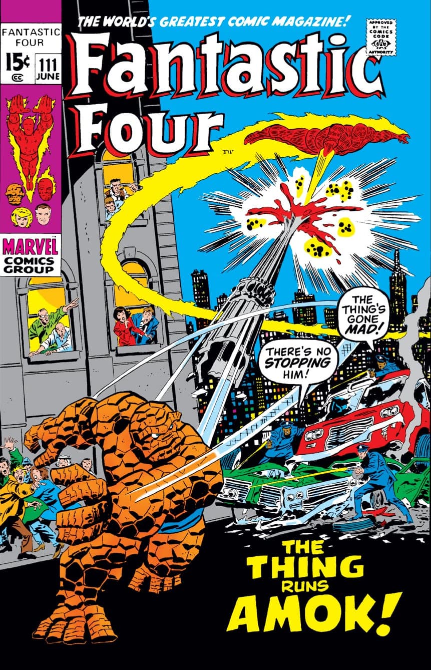 Fantastic Four #111 cover