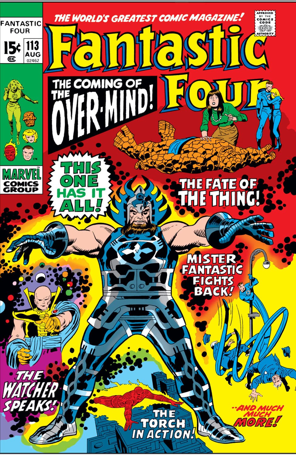 Fantastic Four #113 cover