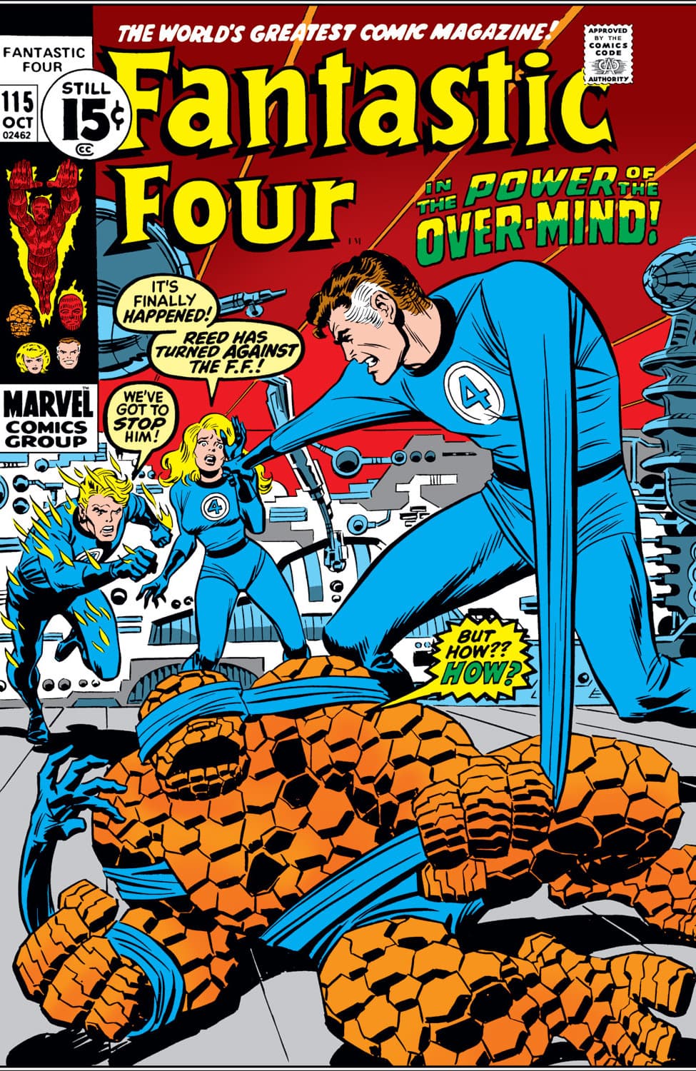 Fantastic Four #115 cover