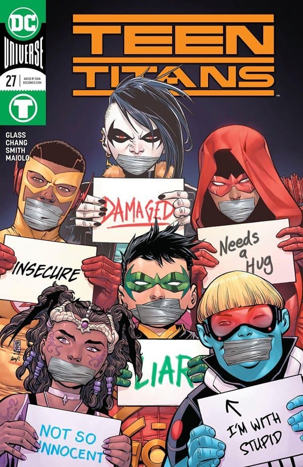 Teen Titans #27 cover