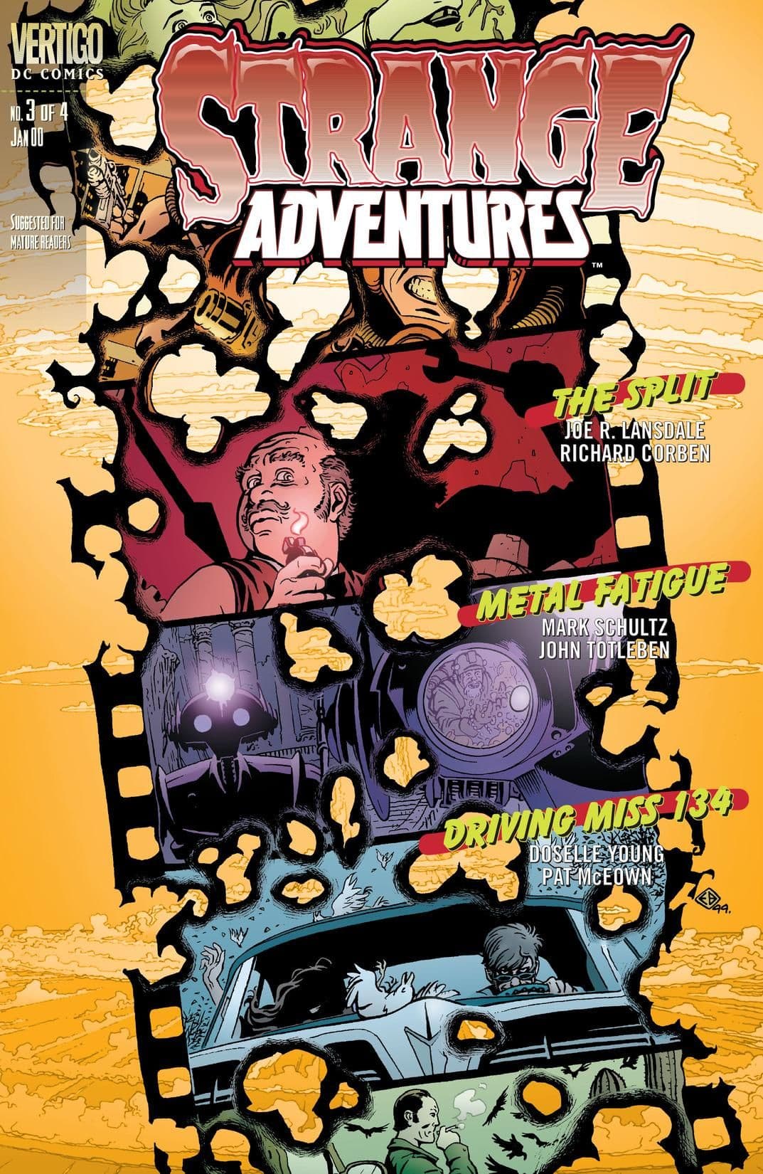 Strange Adventures #3 cover