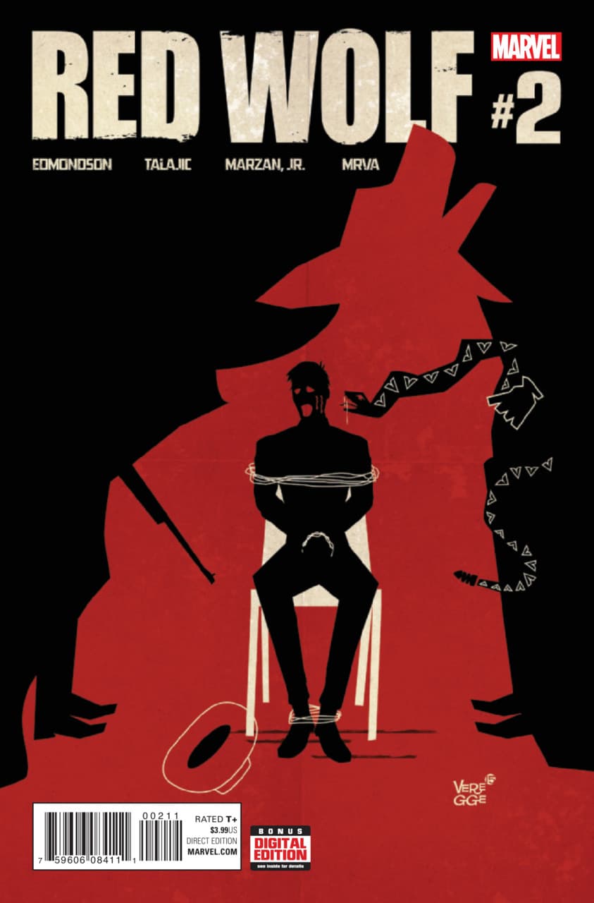 Red Wolf #2 cover